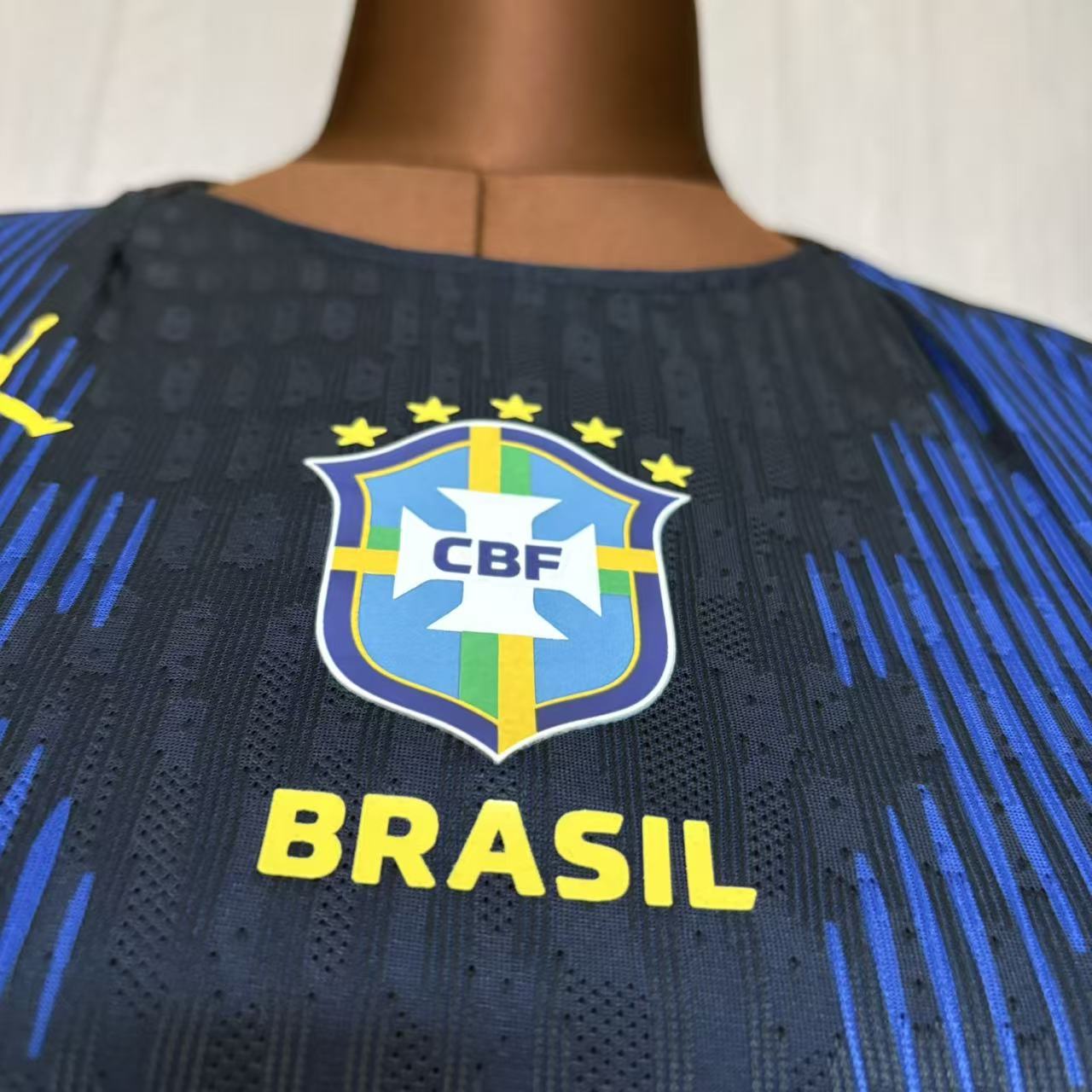 Camisa Brasil Azul Feminina Mantello