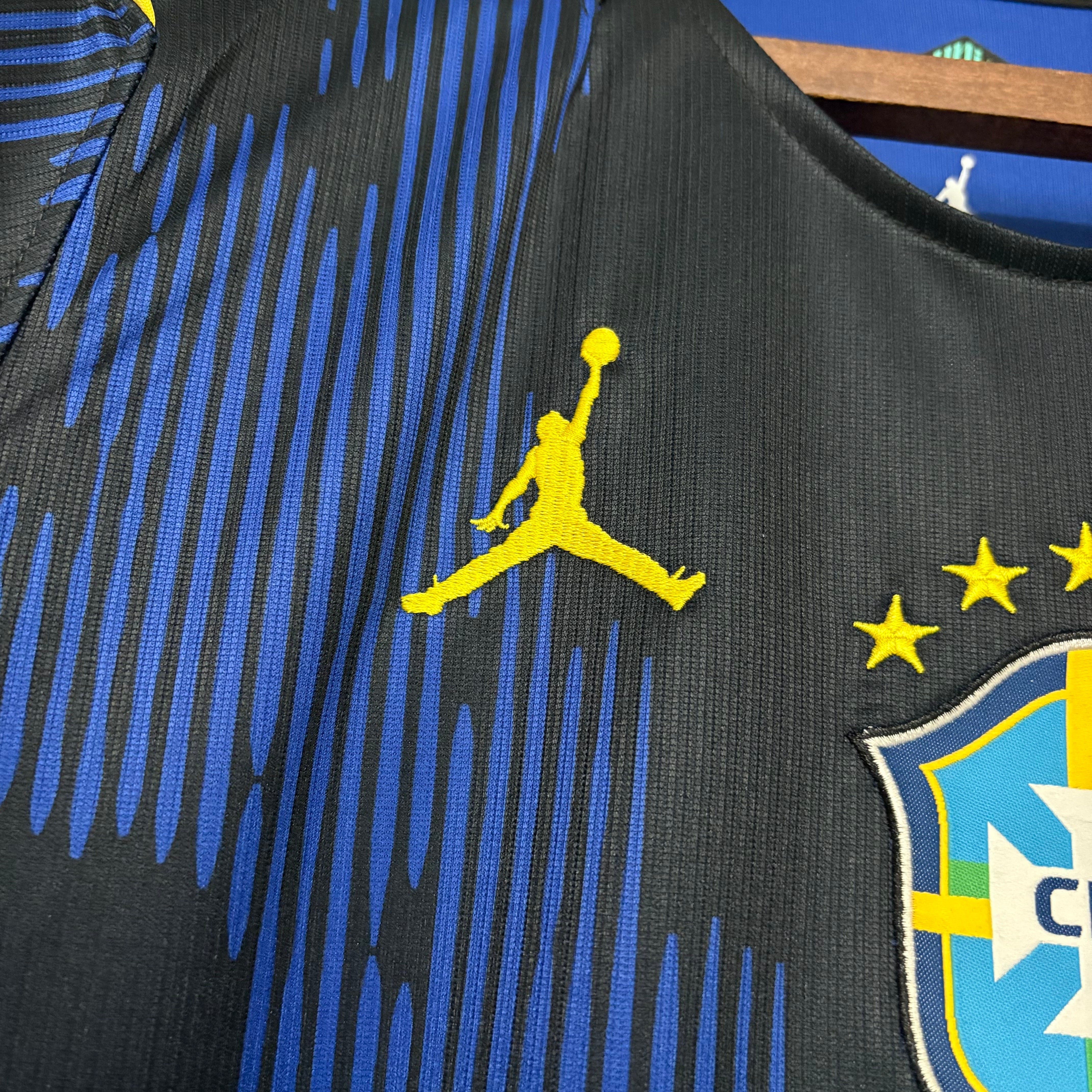 Camisa Brasil Azul Masculina Mantello