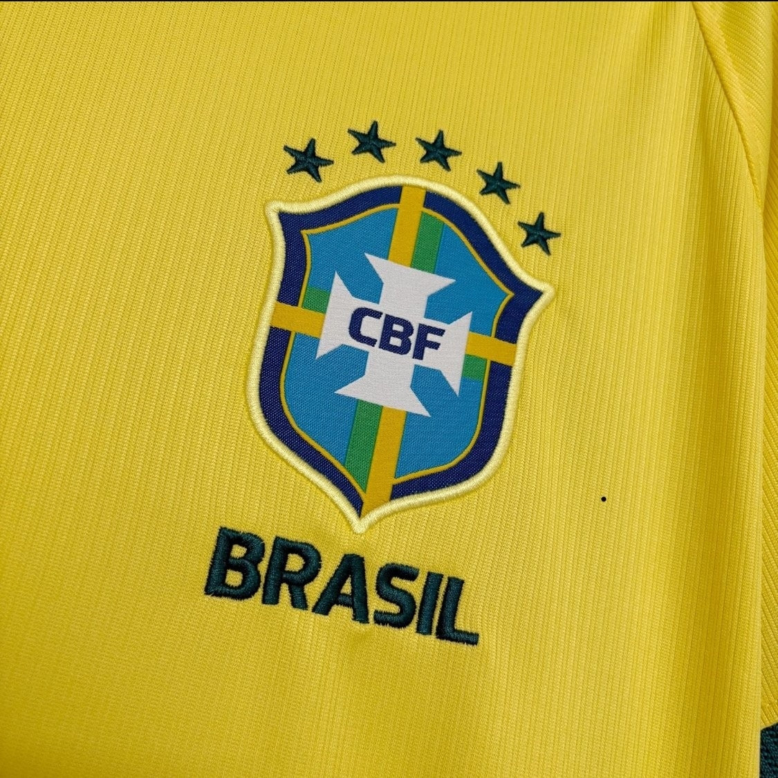 Camisa Brasil Amarela Masculina Mantello