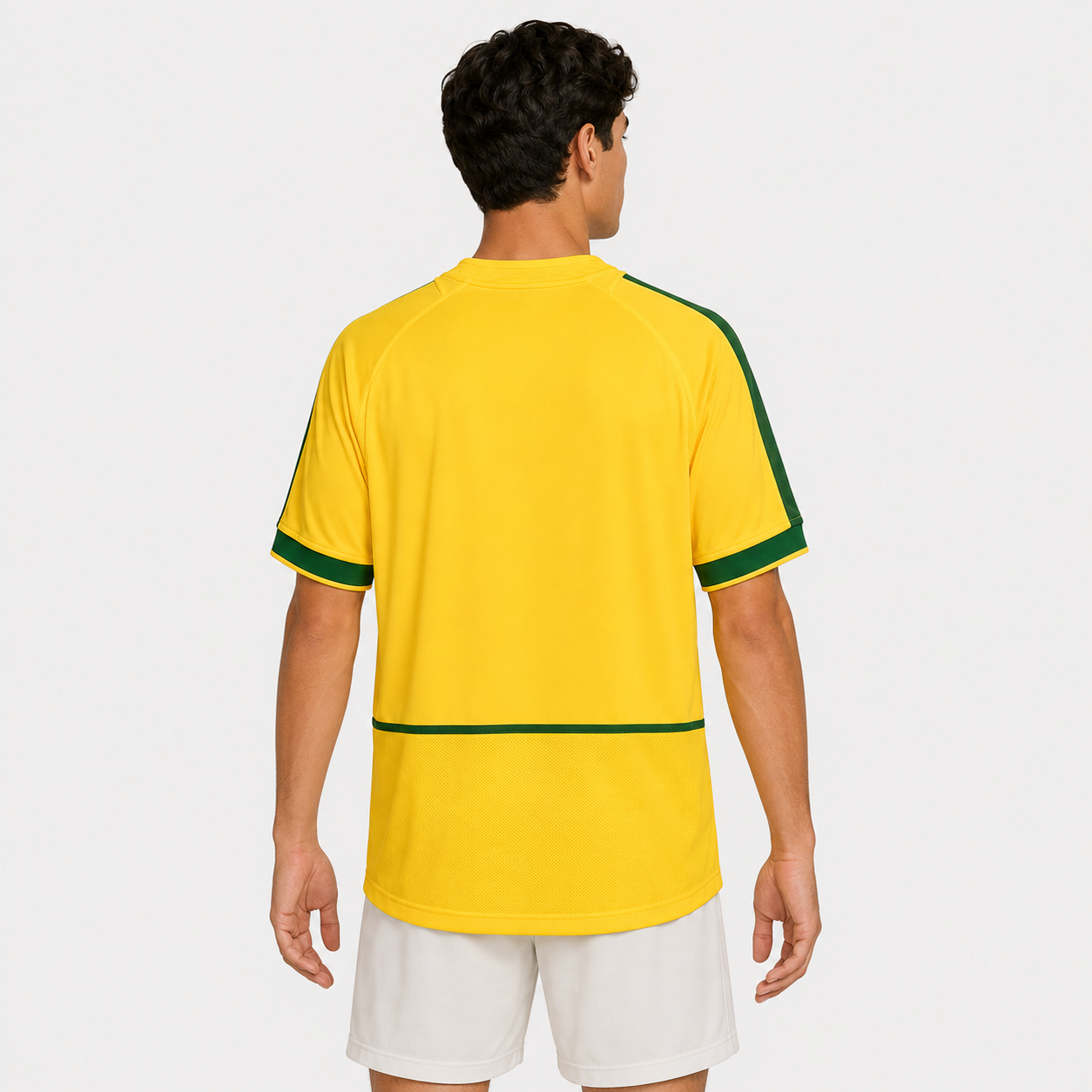 Camisa Seleção Brasileira Retrô 2002/03 Amarela Mantello