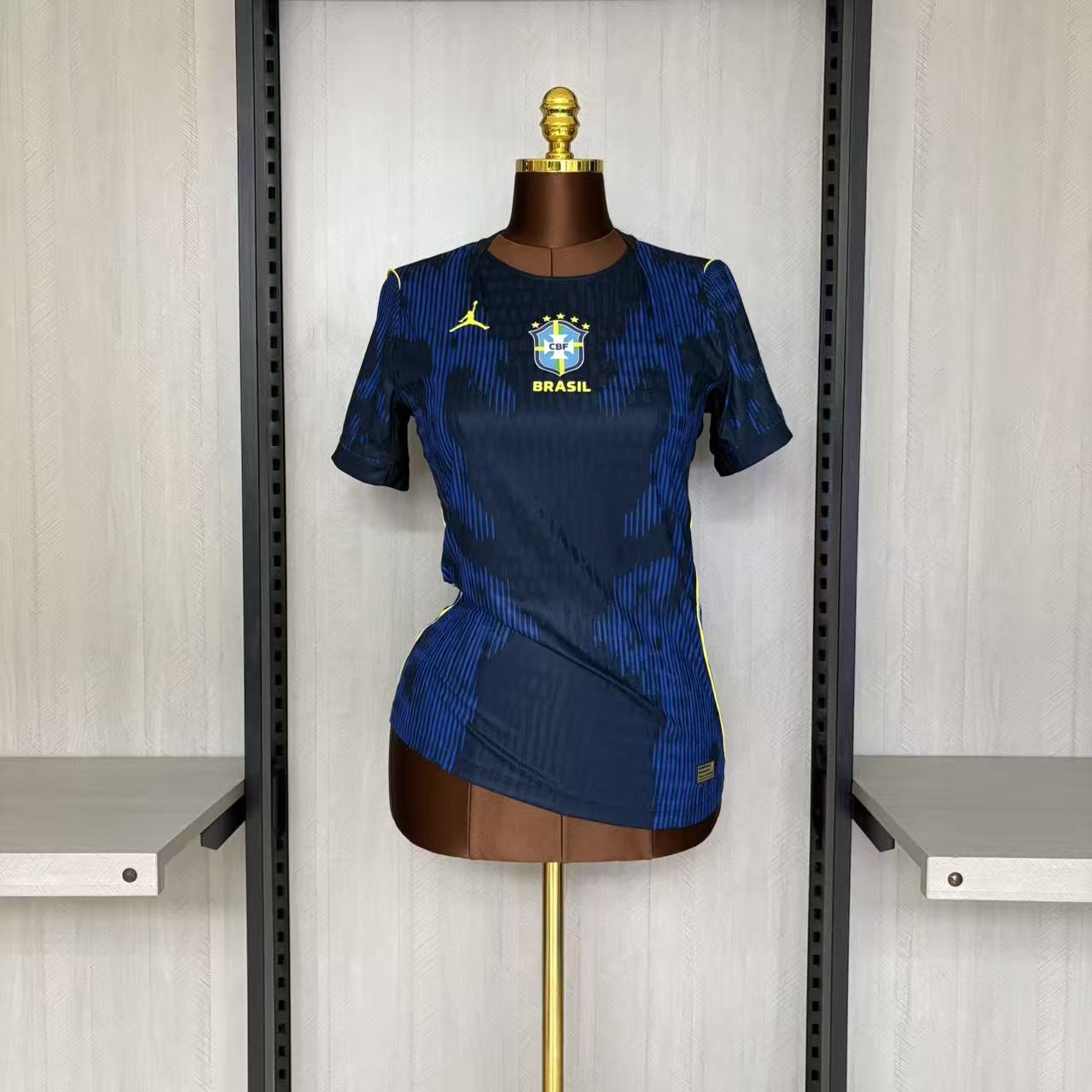 Camisa Brasil Azul Feminina Mantello