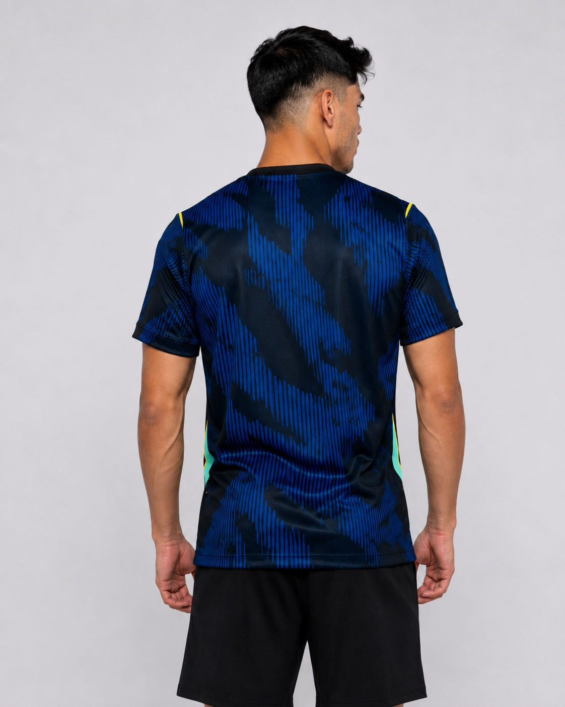 Camisa Brasil Azul Masculina Mantello