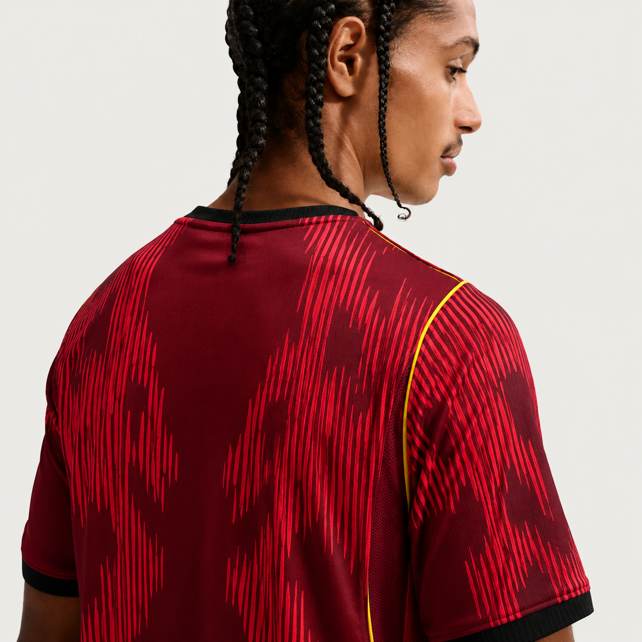 Camisa Brasil Vermelha Masculina Mantello